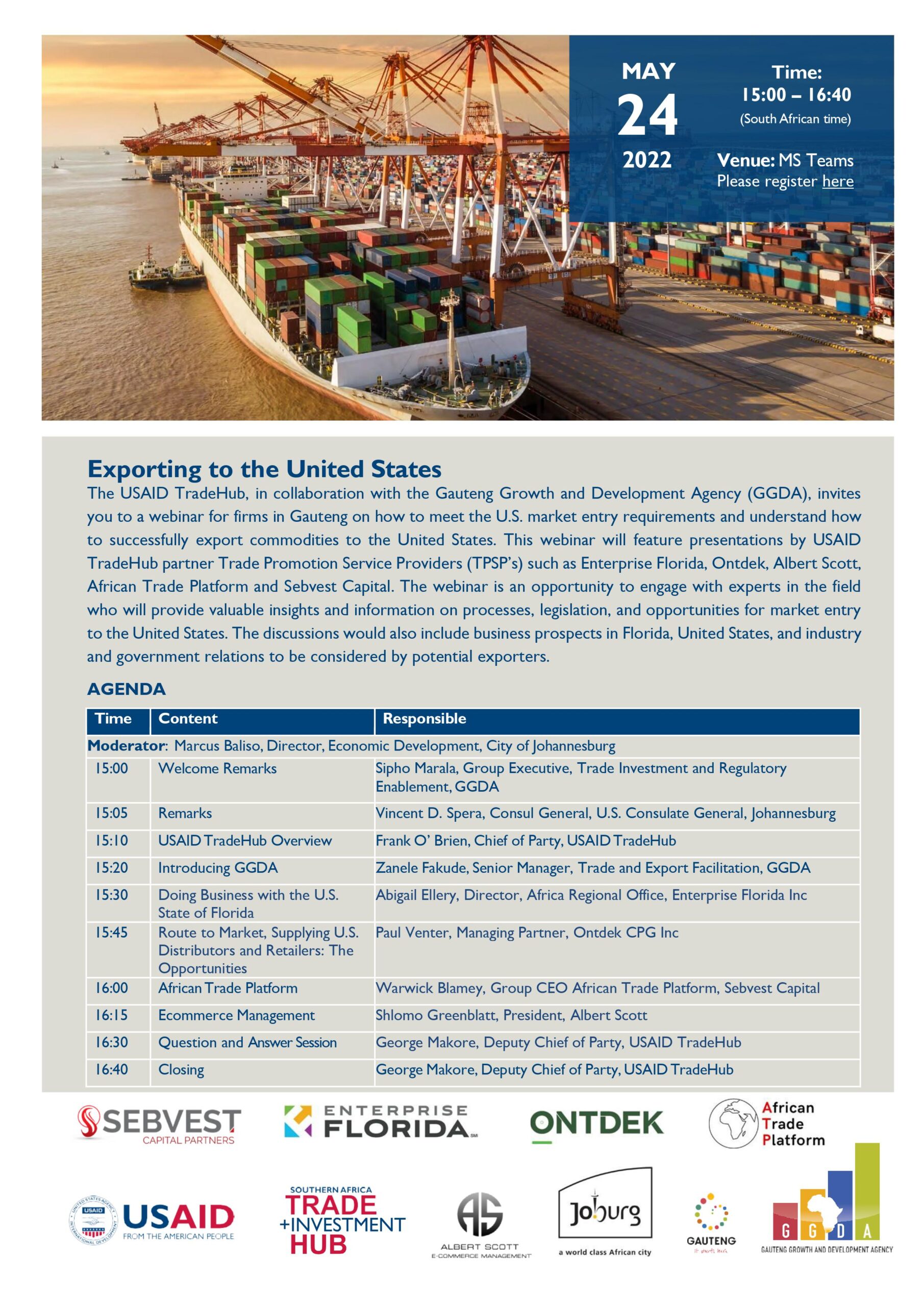 Exporting to the United States